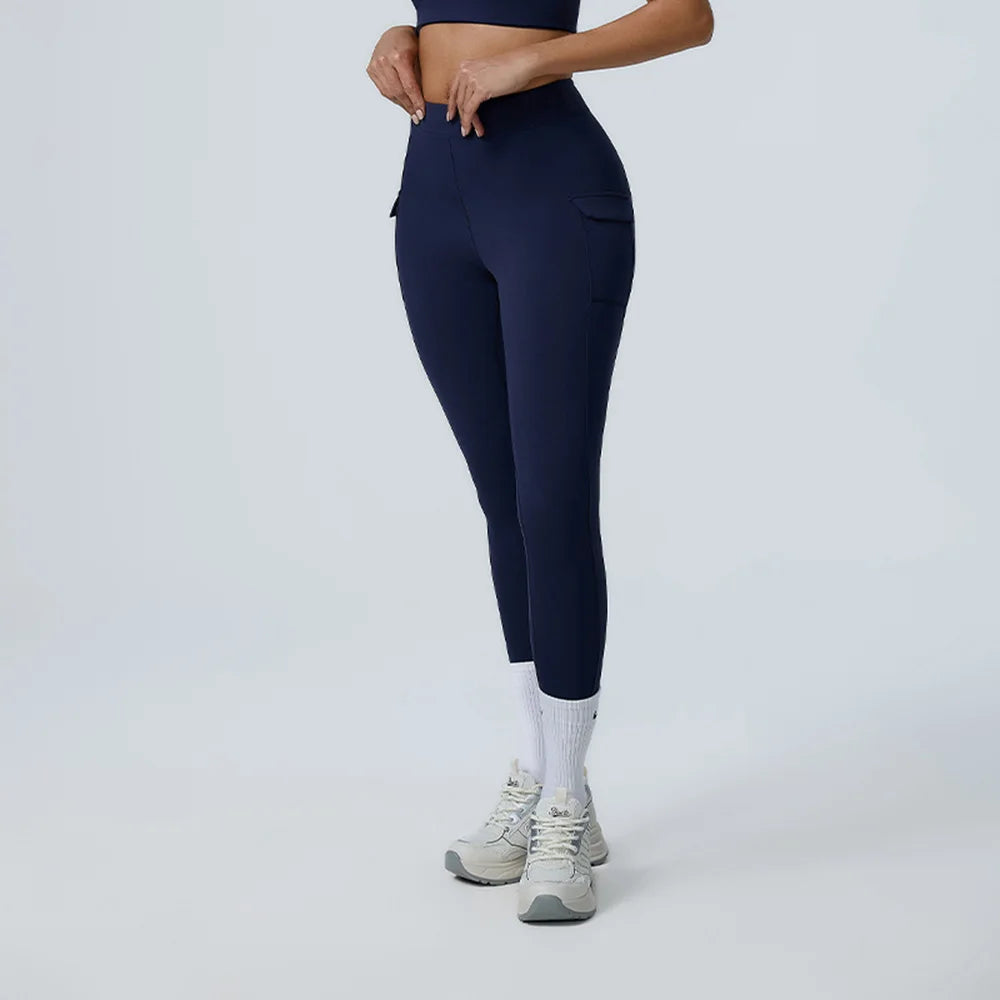 Shorts Leggings Femininos, Calças de Yoga, Leggings de Cintura Alta, Calças de Fitness para Treino, Calças Esportivas para Corrida ao Ar Livre, Roupas Atléticas Femininas