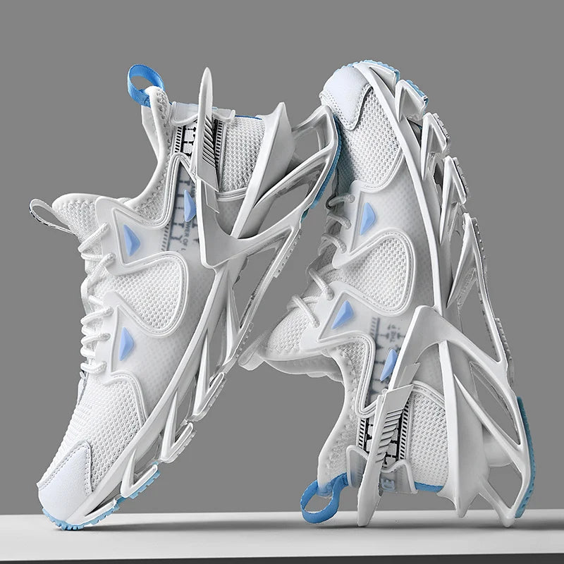 Tênis de luxo respirável masculino, Tênis Masculino, Mocassins casuais, Treinador de corrida, Corrida, Moda