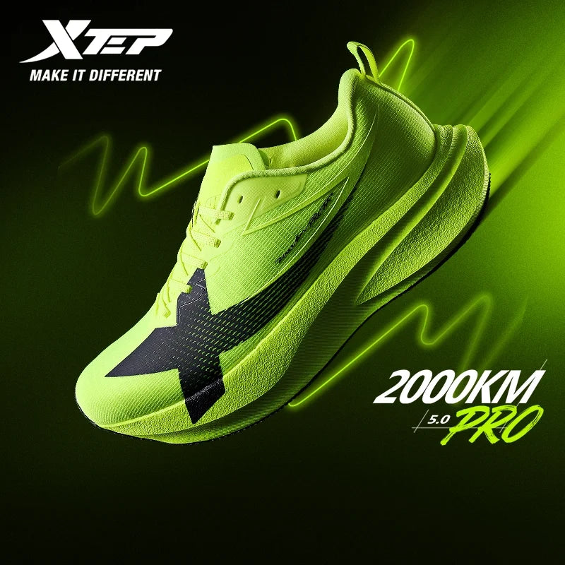 Tênis de Corrida XTEP 2000km PRO para Homens, Primavera 2026, Macio, Durável, Estável, Confortável, Leve, Tênis Esportivo Masculino 874219110026