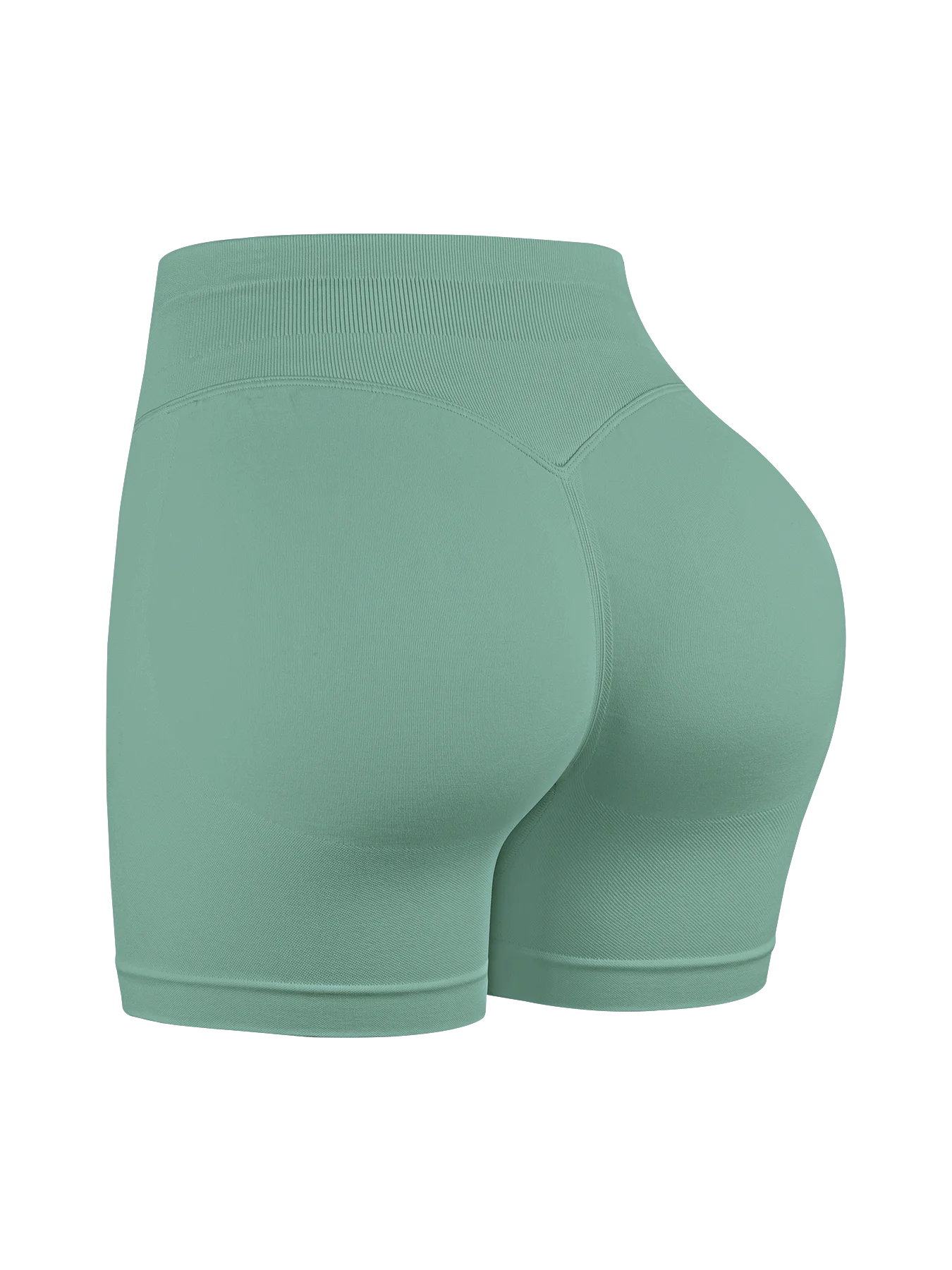 Shorts de Academia Feminino Verão Sem Costura Sexy para Fitness e Esportes, Cintura Baixa para Academia