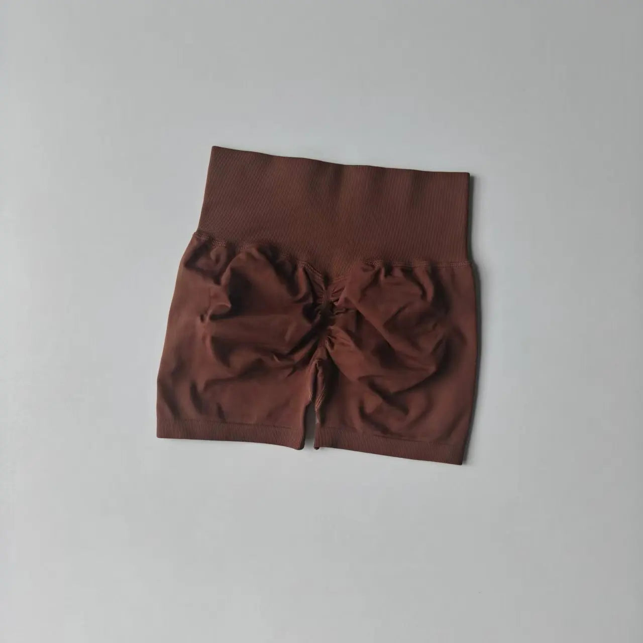 Pêssego hip levantamento esportes shorts feminino cintura alta e aperto de cintura emagrecimento correndo hip velocidade secagem três pontos calças apertadas