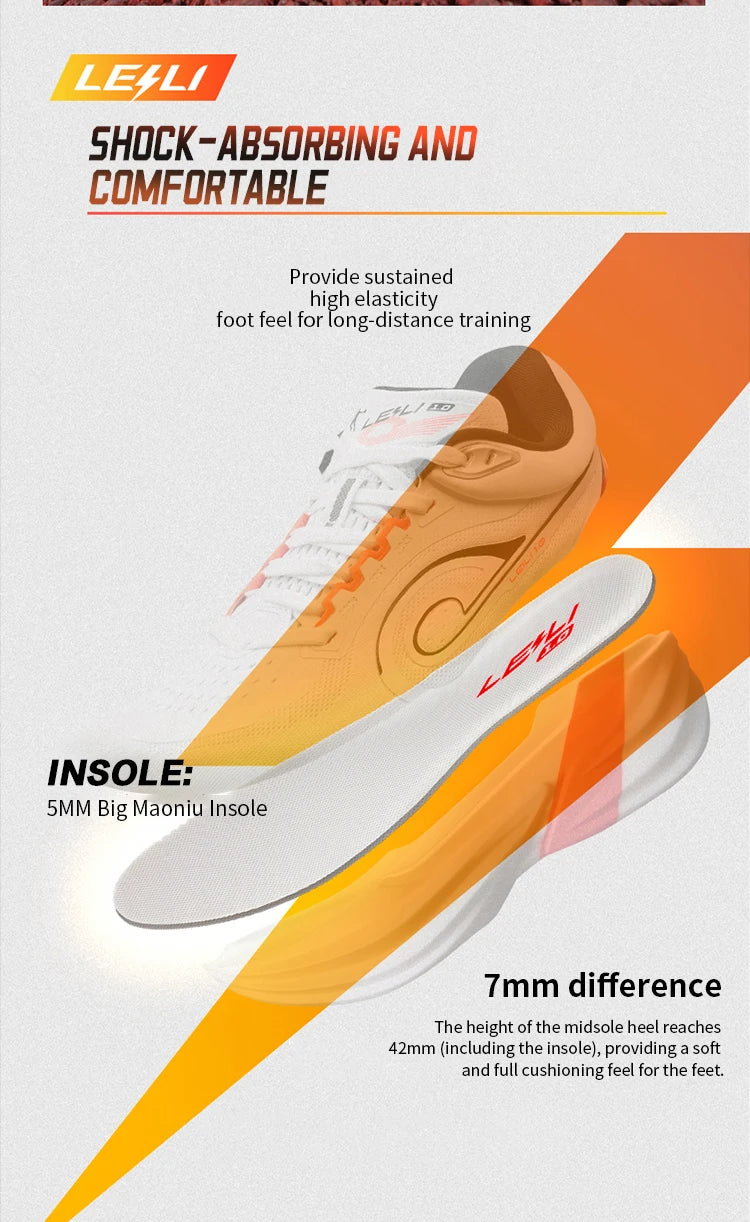 Tênis de Corrida Feminino QIAODAN TG1.0 para Maratona 2026 Novo, Plataforma, Amortecimento de Impacto, Macio, para Longa Distância QDB022253285
