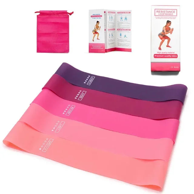 Equipamento de treino de fitness portátil faixas de resistência de borracha yoga ginásio elástico força da goma pilates crossfit feminino peso esportes