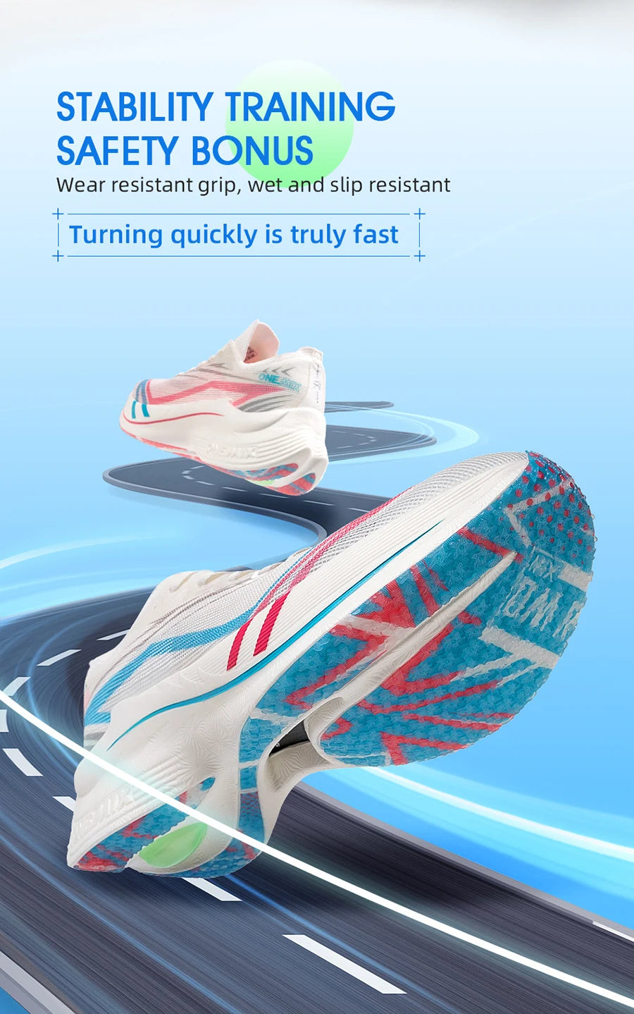 Tênis de Corrida ONEMIX 2026 Tupo Novo com Placa de Carbono para Maratona: Suporte Estável e Amortecimento Ultraleve para Absorção de Impacto
