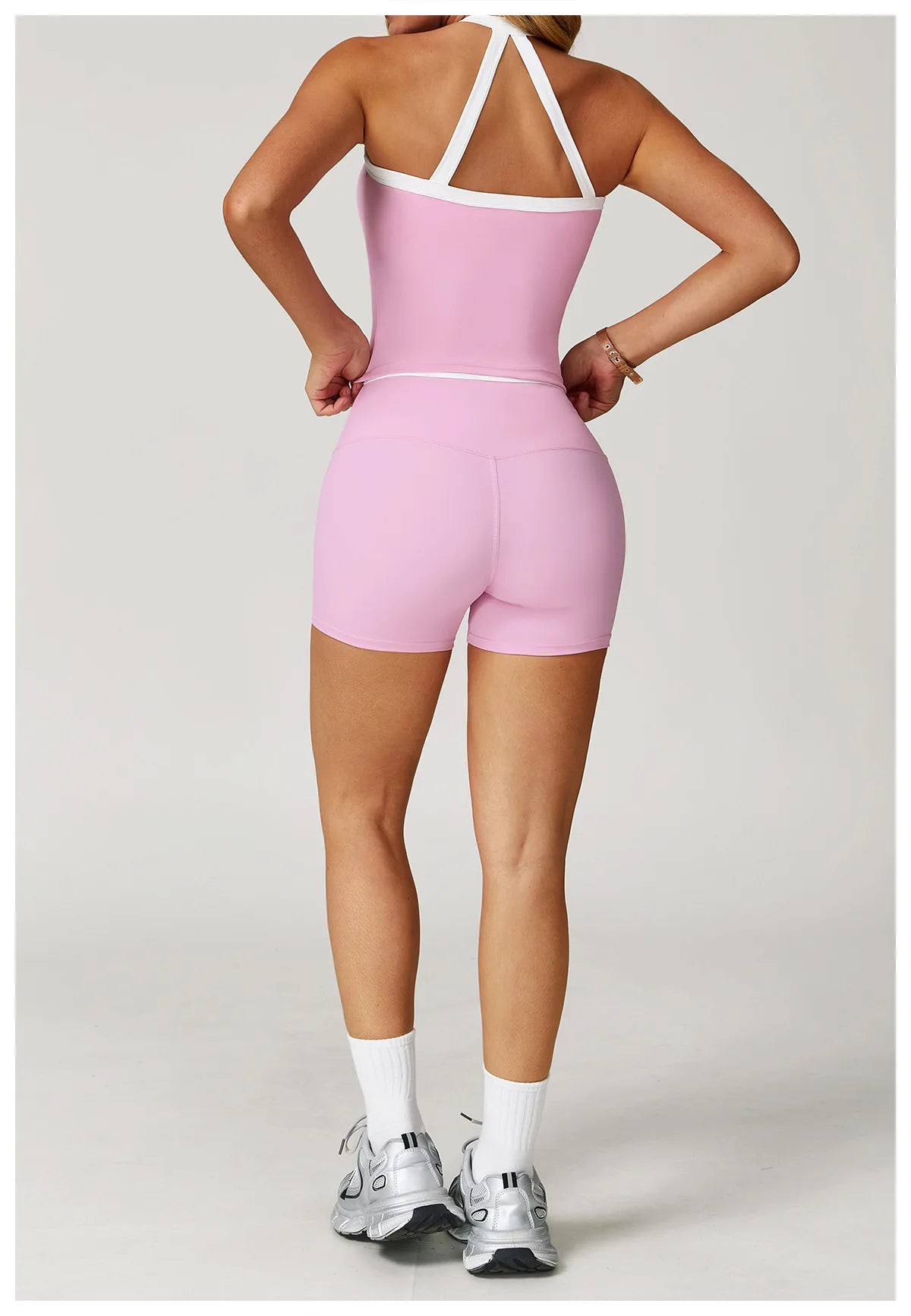 Roupas femininas 2 peças treino conjunto de yoga roupas esportivas ginásio cintura alta bell-bottoms sexy fitness bta terno esportivo