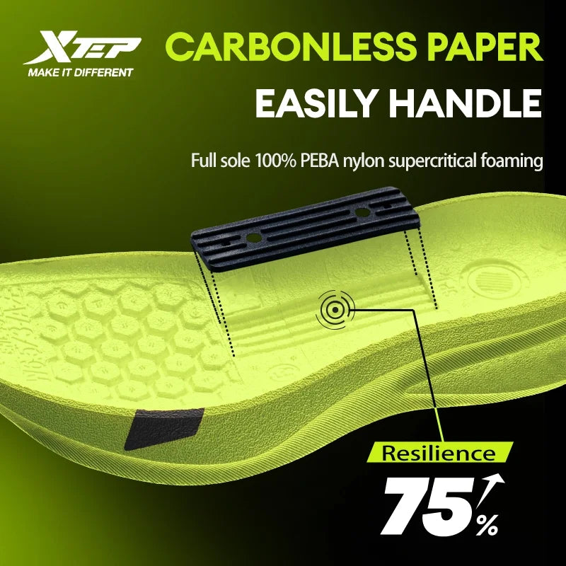 Tênis de Corrida XTEP 2000km PRO para Homens, Primavera 2026, Macio, Durável, Estável, Confortável, Leve, Tênis Esportivo Masculino 874219110026