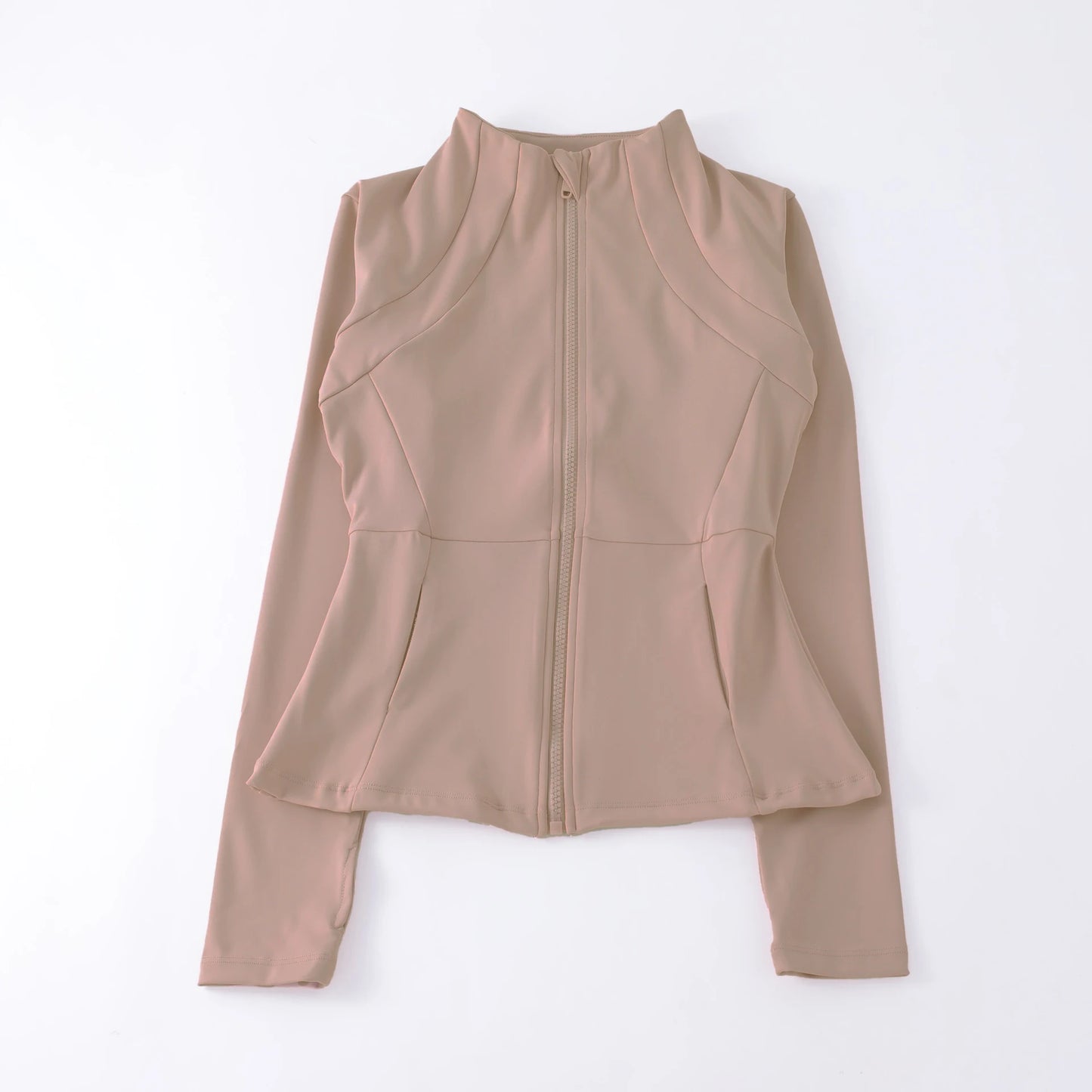 Roupas de yoga blusão roupas esportivas mulher correndo manga longa moletom jaquetas esportivas topo feminino treino topos activewear