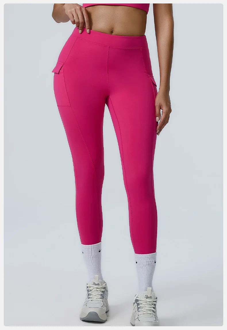 Shorts Leggings Femininos, Calças de Yoga, Leggings de Cintura Alta, Calças de Fitness para Treino, Calças Esportivas para Corrida ao Ar Livre, Roupas Atléticas Femininas