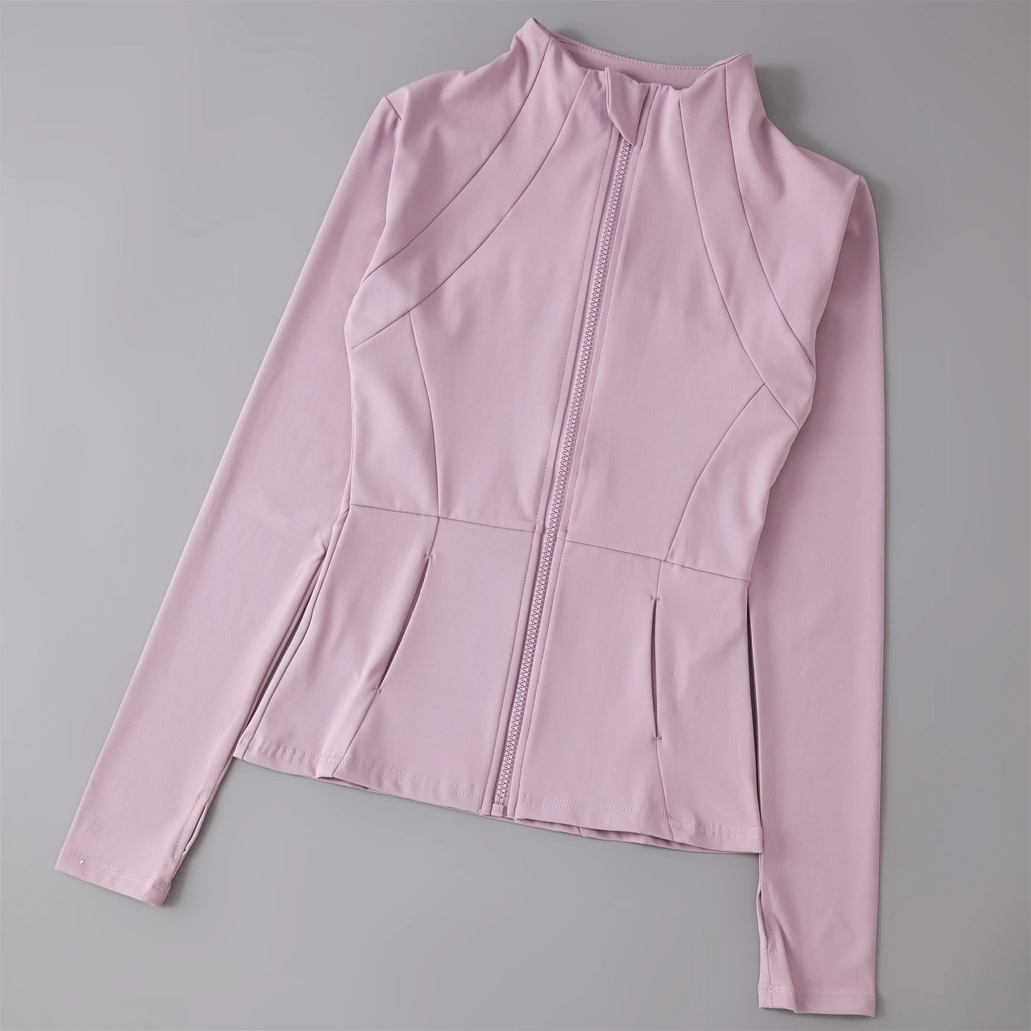 Roupas de yoga blusão roupas esportivas mulher correndo manga longa moletom jaquetas esportivas topo feminino treino topos activewear