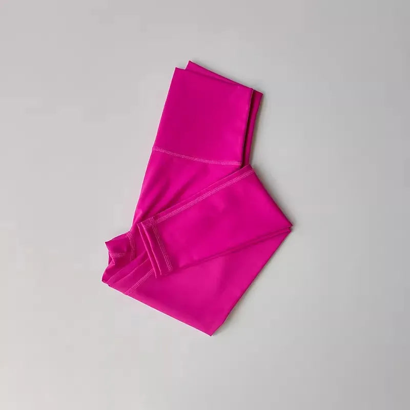 Conjunto de Yoga Feminino, Conjunto de Treino de 2 Peças, Leggings de Cintura Alta, Sutiã Esportivo, Roupa de Academia, Conjunto de Fitness