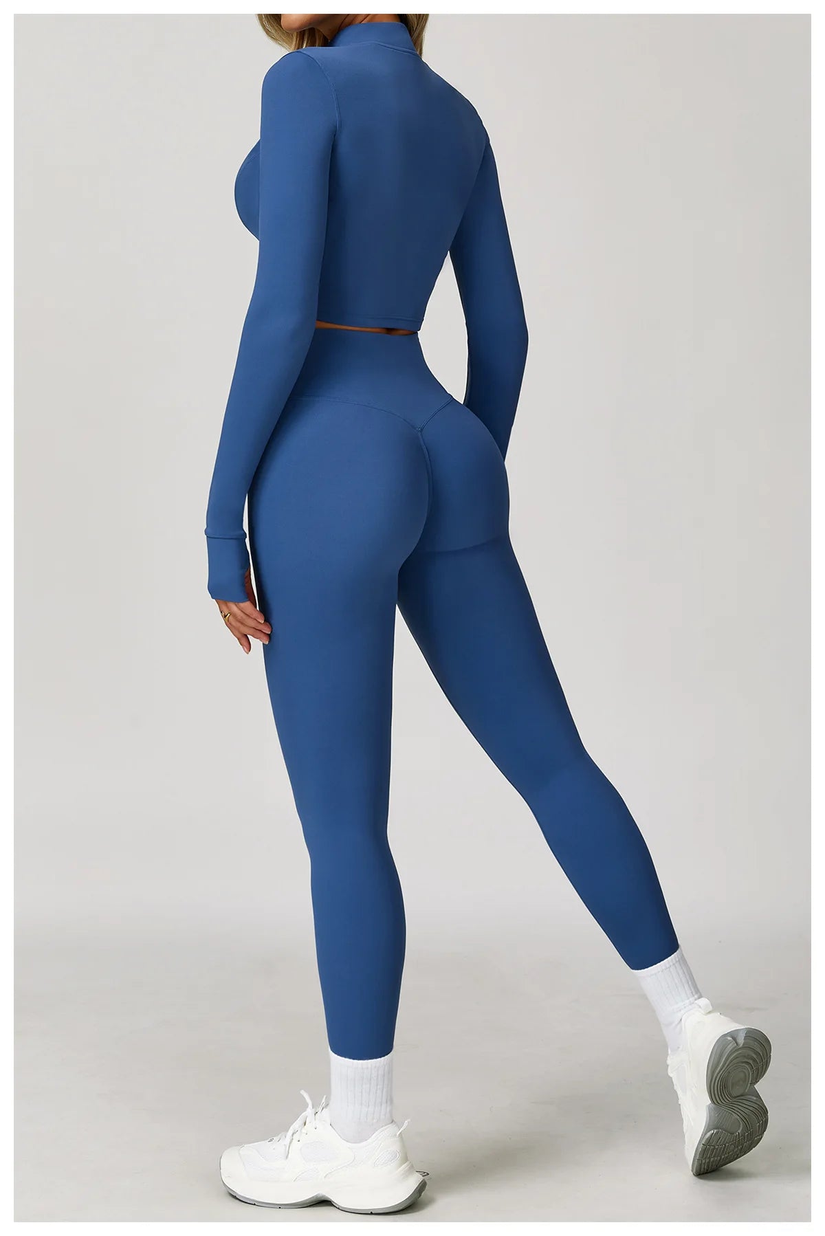 3 pçs conjunto de yoga roupas de ginásio 2 pçs roupas esportivas femininas ternos de yoga conjunto de fitness treino feminino jaqueta esportiva manga longa ginásio legging