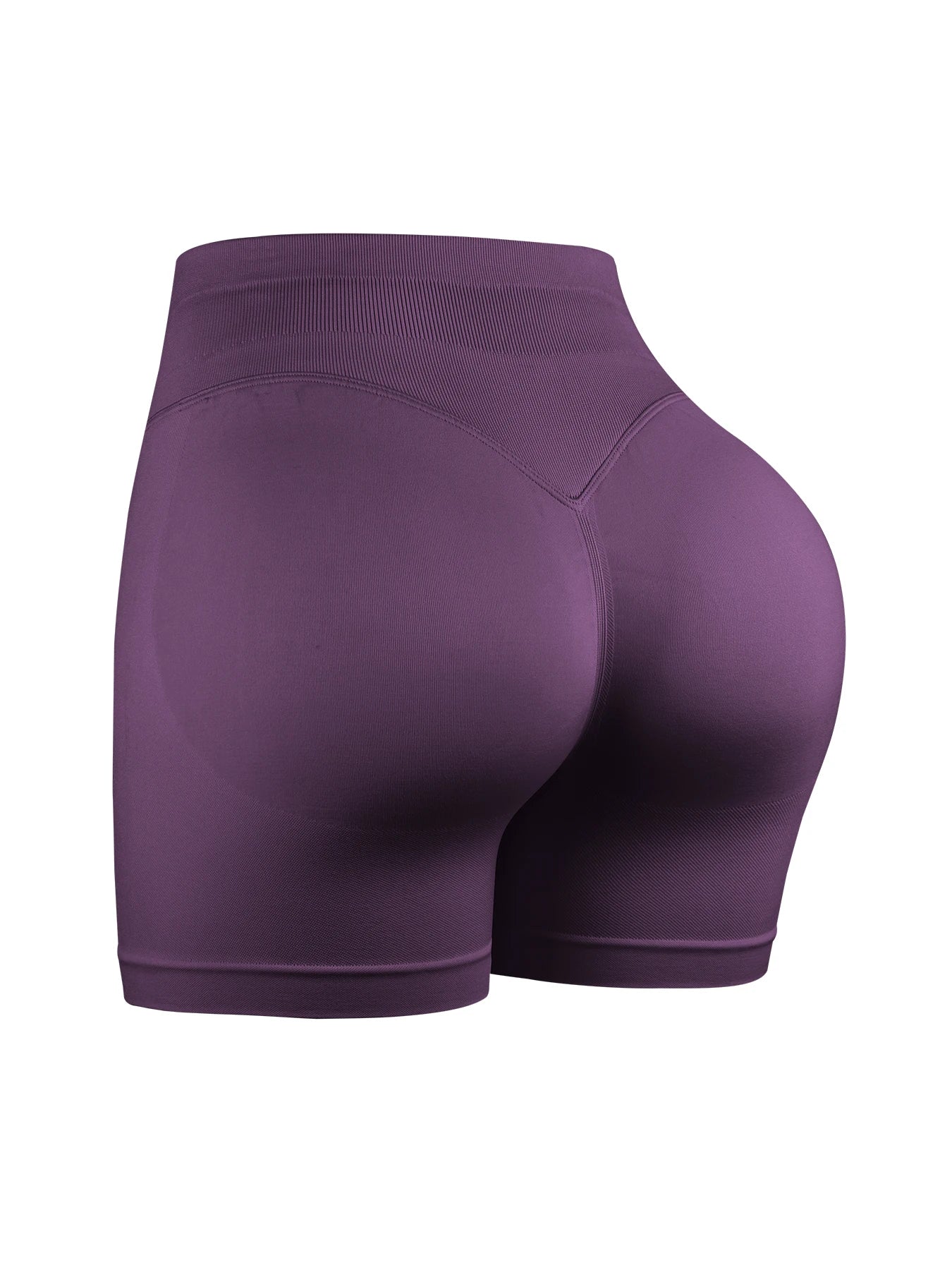 Shorts de Academia Feminino Verão Sem Costura Sexy para Fitness e Esportes, Cintura Baixa para Academia