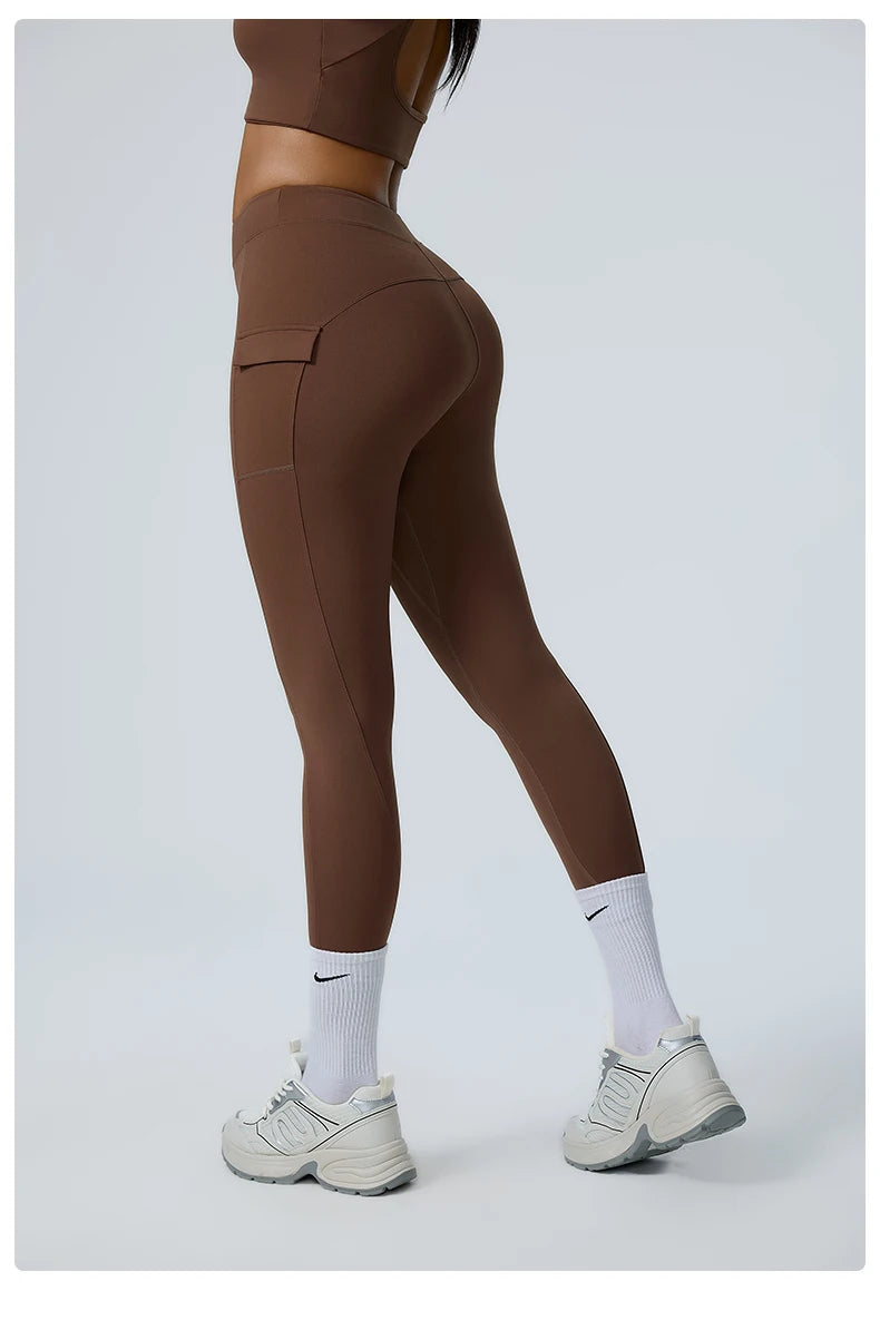 Shorts Leggings Femininos, Calças de Yoga, Leggings de Cintura Alta, Calças de Fitness para Treino, Calças Esportivas para Corrida ao Ar Livre, Roupas Atléticas Femininas