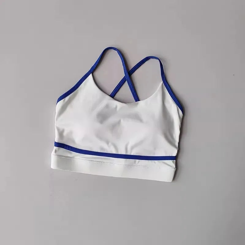 Conjunto de Yoga Feminino, Conjunto de Treino de 2 Peças, Leggings de Cintura Alta, Sutiã Esportivo, Roupa de Academia, Conjunto de Fitness