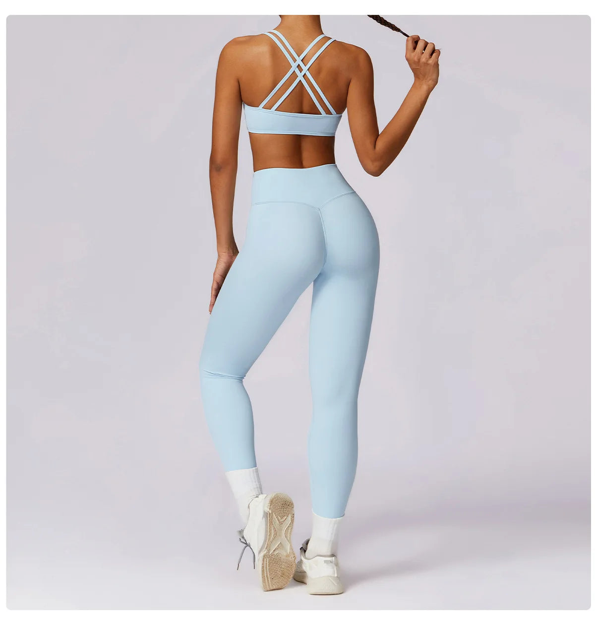 Ginásio feminino push up calças de yoga nu sentimento roupas esportivas elástico cintura alta nádega levantamento esportes fitness apertado sweatpants