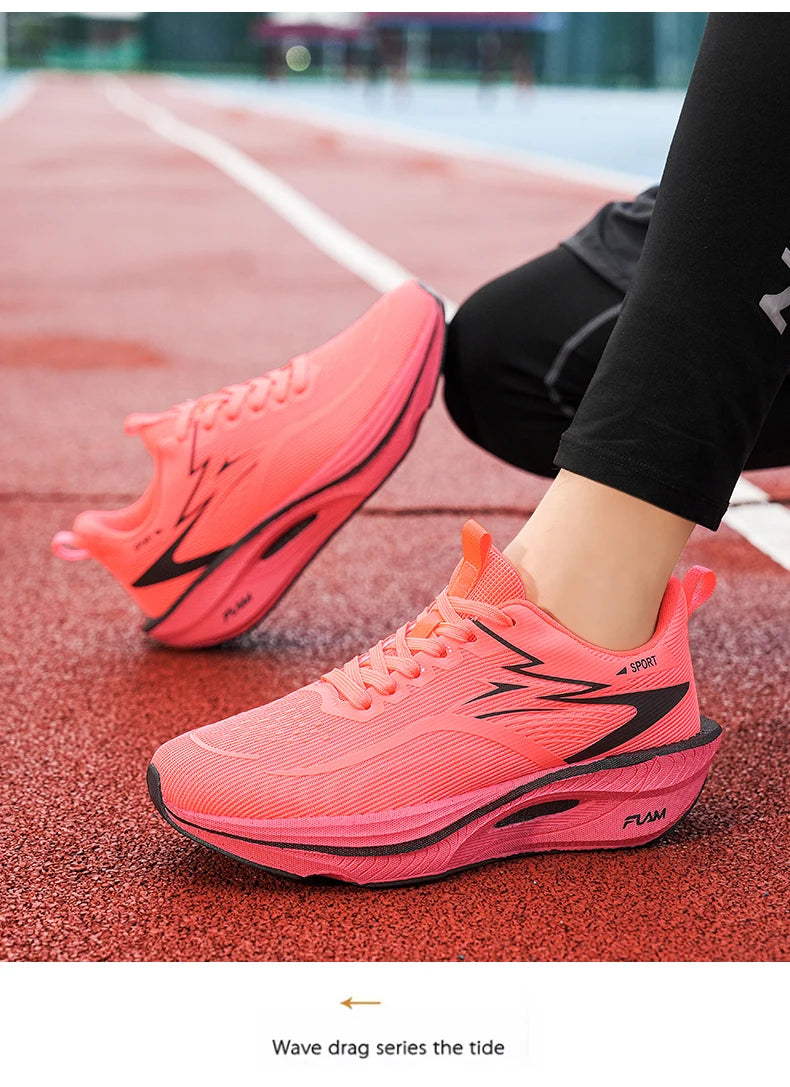 Tênis de corrida masculino, casual, esportivo, respirável, leve, para mulheres, confortável, atlético, para caminhada, tênis ao ar livre, tênis