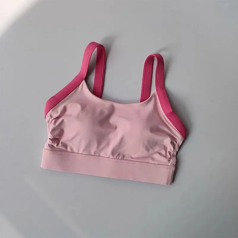 2 pçs feminino high-end yoga treino terno conjunto de fitness conjunto de roupas esportivas ginásio com sutiã esportivo e leggings conjunto