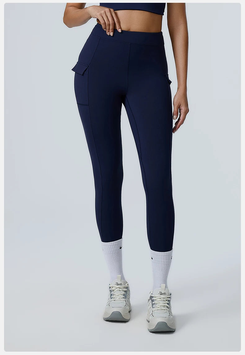 Shorts Leggings Femininos, Calças de Yoga, Leggings de Cintura Alta, Calças de Fitness para Treino, Calças Esportivas para Corrida ao Ar Livre, Roupas Atléticas Femininas