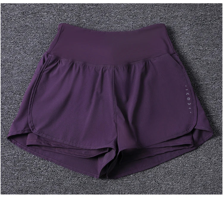 Calças de ioga anti-transparentes femininas com bolsos para corrida no verão, secagem rápida, respiráveis para saltar e fitness