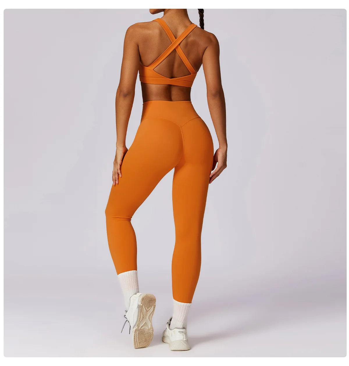Ginásio feminino push up calças de yoga nu sentimento roupas esportivas elástico cintura alta nádega levantamento esportes fitness apertado sweatpants