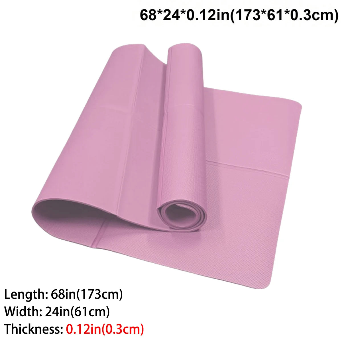 Tapete de yoga dobrável, ecológico, eva, dobrável, viagem, fitness, exercício, 3mm/4mm/6mm de espessura para yoga, pilates e treinos de chão