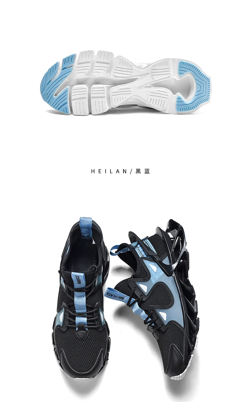 Tênis de luxo respirável masculino, Tênis Masculino, Mocassins casuais, Treinador de corrida, Corrida, Moda
