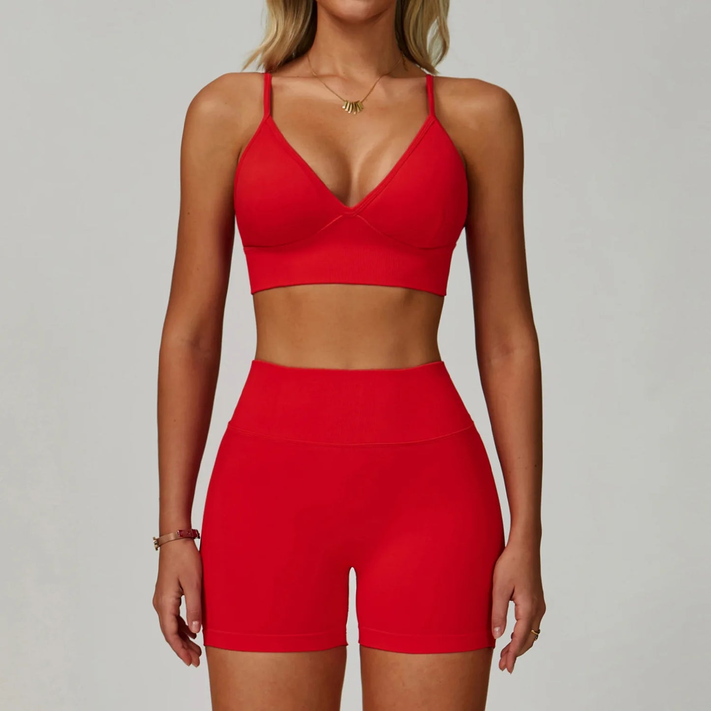2/3 pçs sem costura esporte yoga conjunto feminino respirável cintura alta fitness sportwear feminino conjunto de roupa interior ginásio roupas de treino