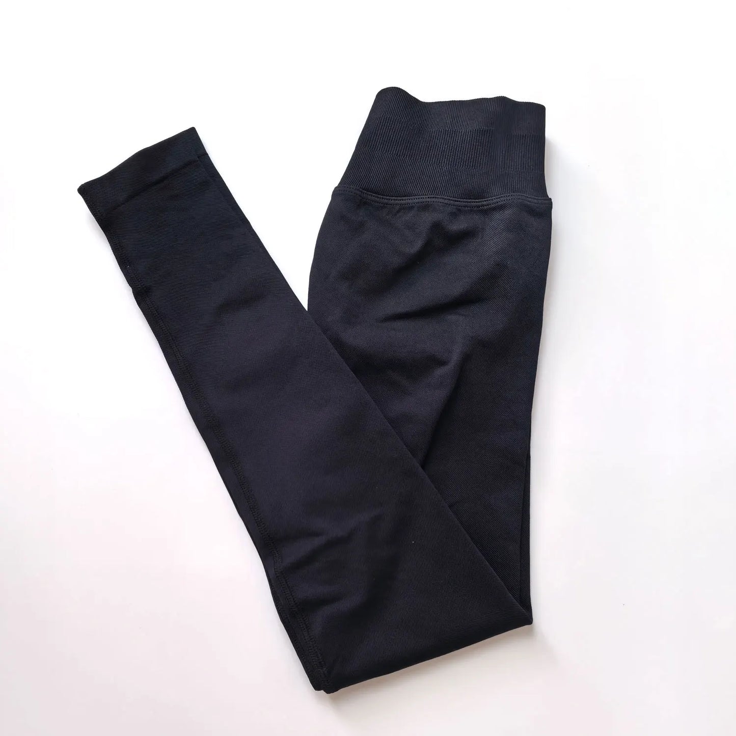 Nclagen impacto leggings mulheres sem costura esportes calças de yoga baixa faixa com nervuras roupas de ginásio fitness treino wear scrunch bum collants