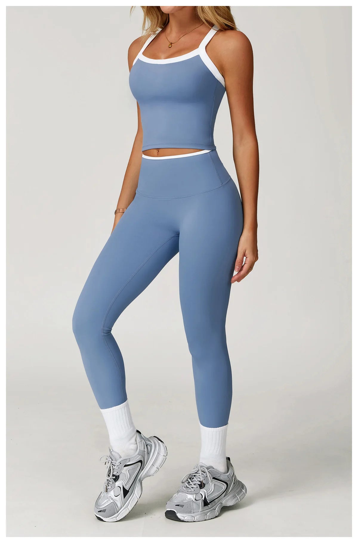 Roupas femininas 2 peças treino conjunto de yoga roupas esportivas ginásio cintura alta bell-bottoms sexy fitness bta terno esportivo