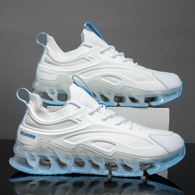 Tênis de luxo respirável masculino, Tênis Masculino, Mocassins casuais, Treinador de corrida, Corrida, Moda