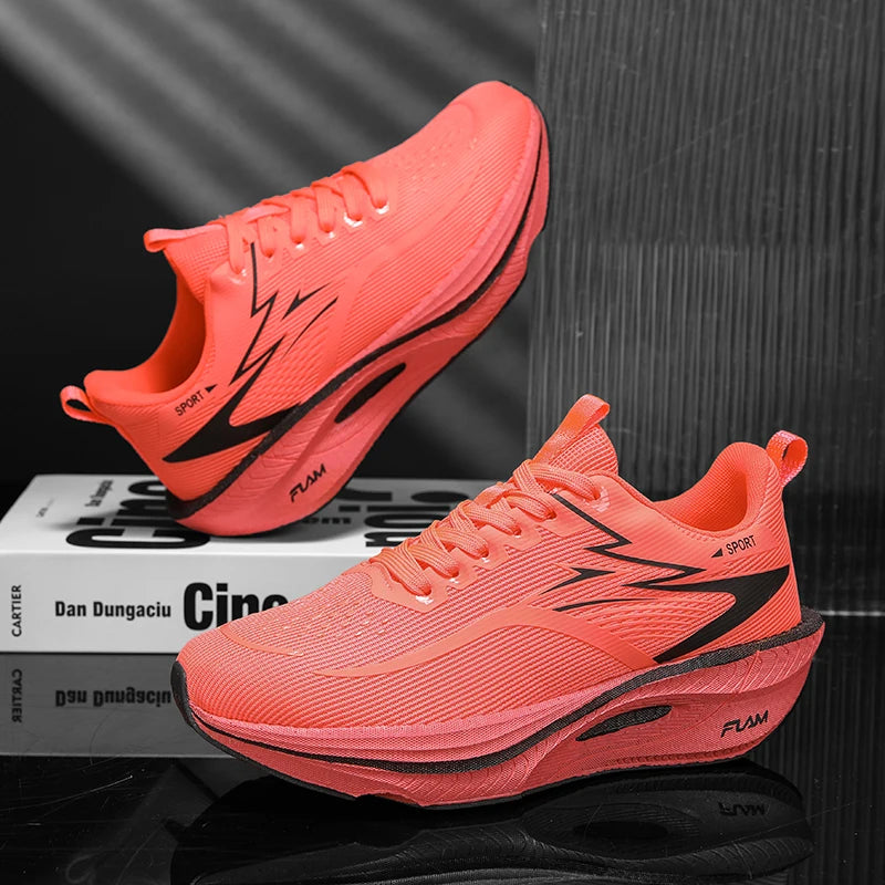 Tênis de corrida masculino, casual, esportivo, respirável, leve, para mulheres, confortável, atlético, para caminhada, tênis ao ar livre, tênis