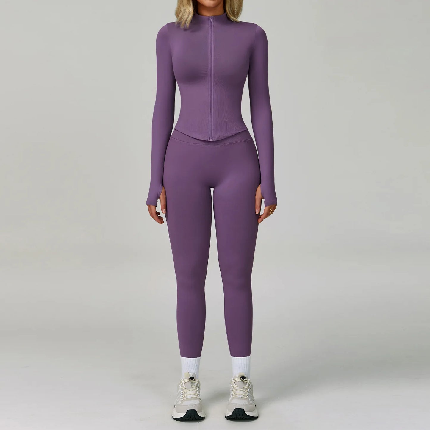 2/3 pçs sem costura esporte yoga conjunto feminino respirável cintura alta fitness sportwear feminino conjunto de roupa interior ginásio roupas de treino