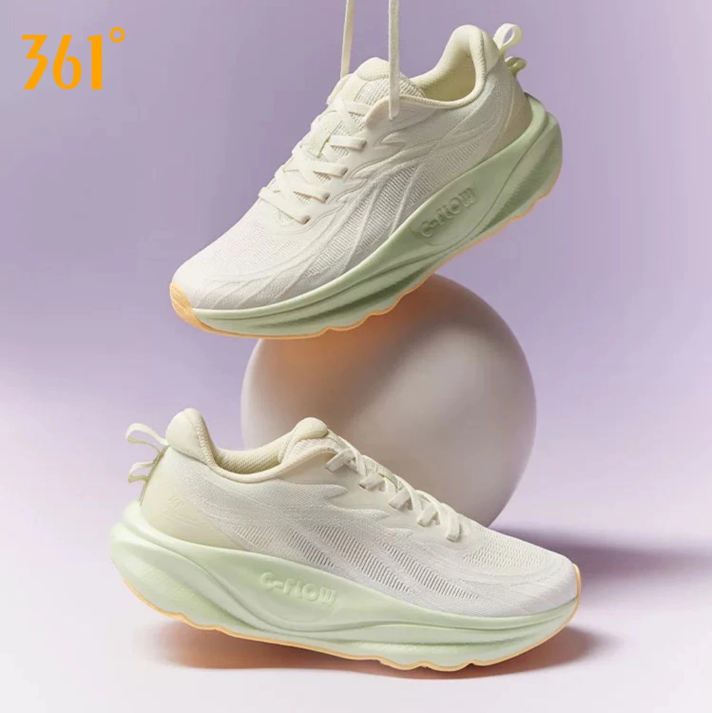 Tênis feminino 361 graus feiyuan 2.0, respirável, absorvente de choque, confortável, para corrida, exercício aeróbico, 682612220