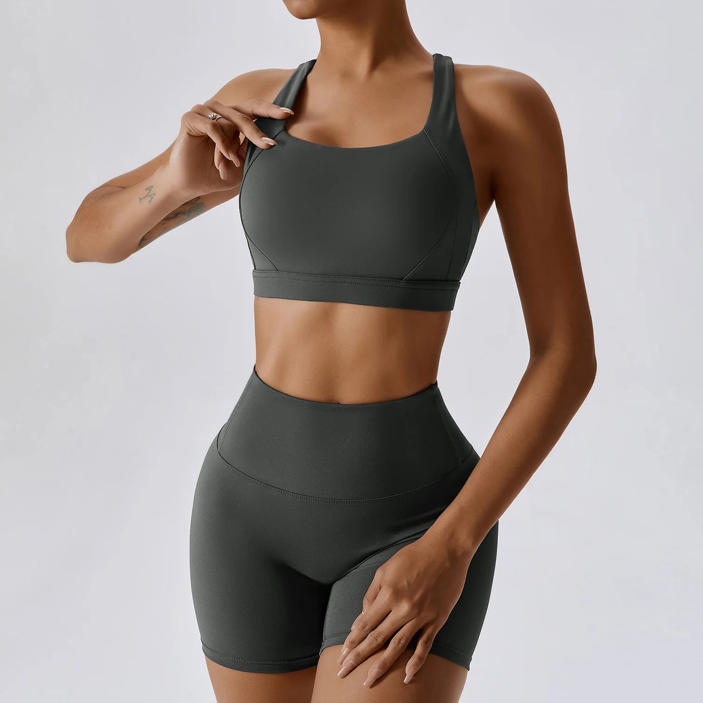 3 pçs conjunto de yoga roupas de ginásio 2 pçs roupas esportivas femininas ternos de yoga conjunto de fitness treino feminino jaqueta esportiva manga longa ginásio legging