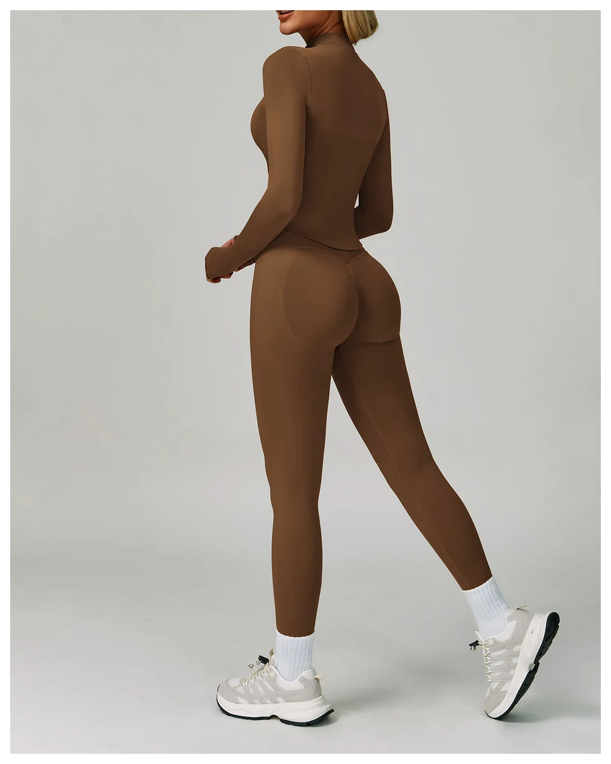 2/3 pçs sem costura esporte yoga conjunto feminino respirável cintura alta fitness sportwear feminino conjunto de roupa interior ginásio roupas de treino