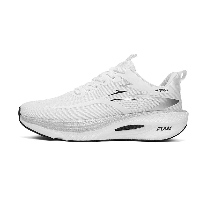 Tênis de corrida masculino, casual, esportivo, respirável, leve, para mulheres, confortável, atlético, para caminhada, tênis ao ar livre, tênis