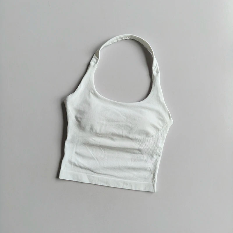 Colete de ioga halter, esportes de corrida à prova de choque, roupa íntima esportiva de alta resistência, fitness, suspensório de pilates, costas bonitas, outono