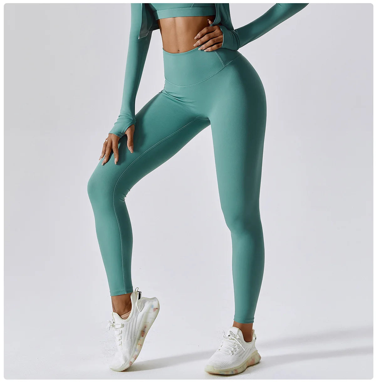 Ginásio feminino push up calças de yoga nu sentimento roupas esportivas elástico cintura alta nádega levantamento esportes fitness apertado sweatpants