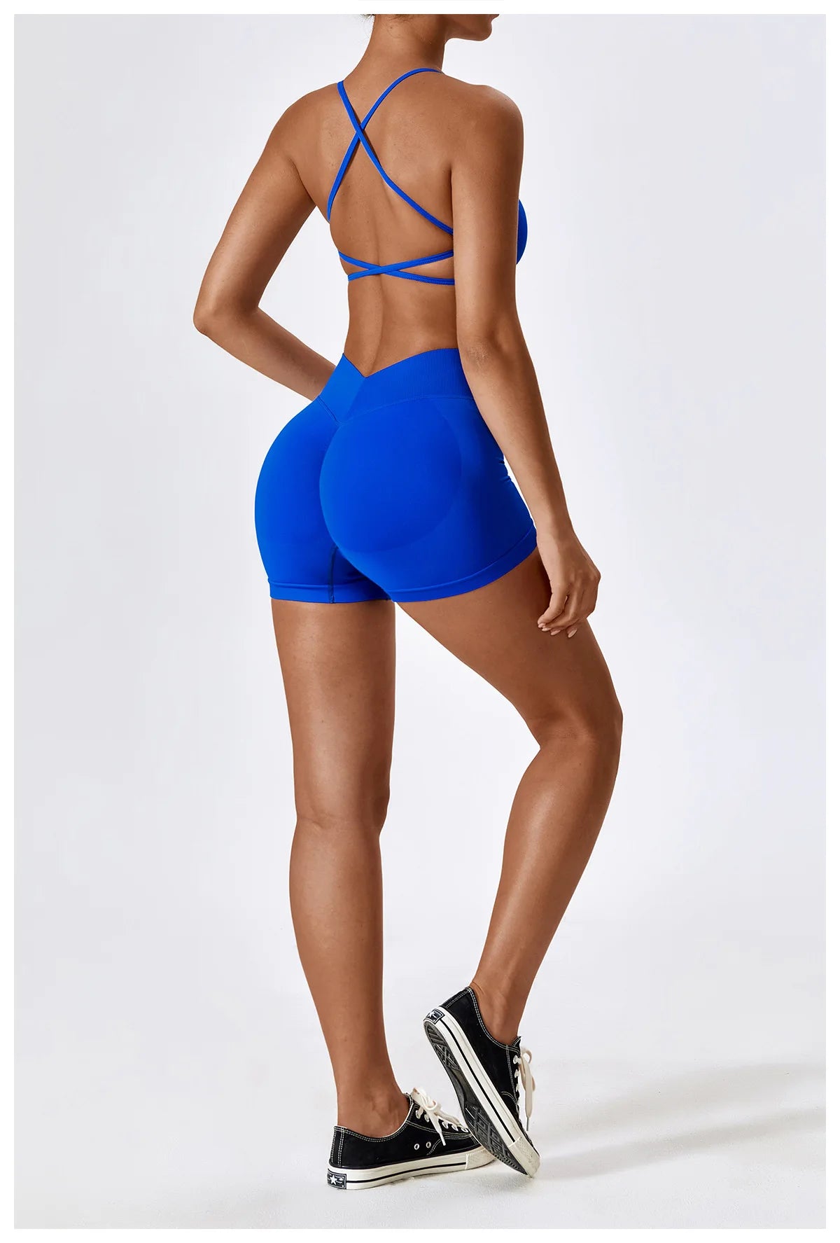 Sutiã Esportivo Feminino Sem Costura de Alto Suporte para Academia, Pilates, Yoga, Top Push-up para Corrida, Ciclismo e Treino, Roupa Íntima Fitness